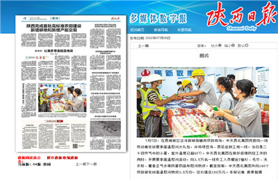 南宫28西北集团珑樾府项目高温慰问——《陕西日报》